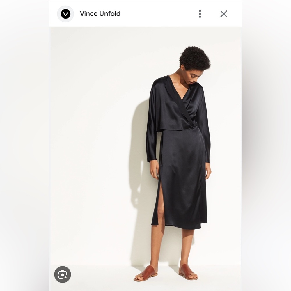 Vince Silk Dress